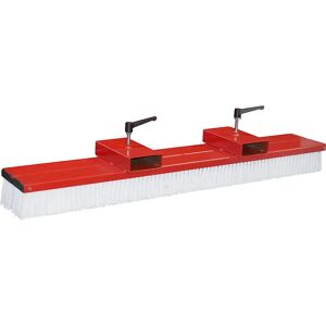 Eurokraft pro Balayeuse pour chariot élévateur - 1500mm, Rouge Eurokraft pro Balayeuse pour chariot élévateur - 1500mm, Rouge
