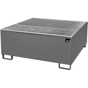 Bauer Auffangwanne AW 1000/PE - Lagerung von Fässern - Stahlblech - Mausgrau Bauer Auffangwanne AW 1000/PE - Lagerung von Fässern - Stahlblech - Mausgrau
