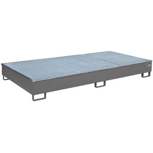 Bauer Regalwanne RW-GR 2700-2 PE - Regalwanne, Mausgrau, Stahl, 3mm, 1000kg/m² Bauer Regalwanne RW-GR 2700-2 PE - Regalwanne, Mausgrau, Stahl, 3mm, 1000kg/m²