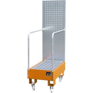 EUROKRAFTpro Mobiler perforierter Stahlblech-Absaugtrichter - 2x 60L EUROKRAFTpro Mobiler perforierter Stahlblech-Absaugtrichter - 2x 60L