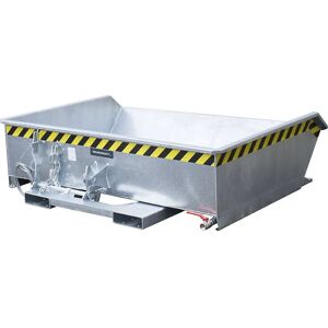 Eurokraft pro Mini Conteneur à copeaux de métal - Profil bas, 0,61 m³, Galvanisé Eurokraft pro Mini Conteneur à copeaux de métal - Profil bas, 0,61 m³, Galvanisé