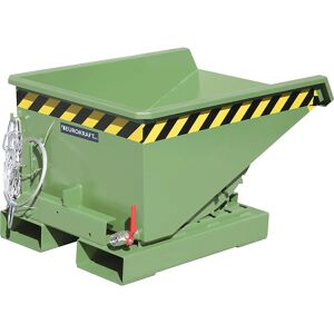 Eurokraft Pro Mini Conteneur de Matériaux - 0.225m³, Vert, Acier Eurokraft Pro Mini Conteneur de Matériaux - 0.225m³, Vert, Acier