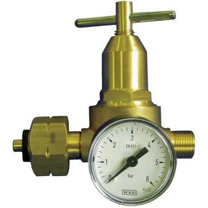 Régulateur de pression de propane Kayser avec manomètre - 0,5-6 bar - W 21,8 x 1/14′′ LH - Publicité Régulateur de pression de propane Kayser avec manomètre - 0,5-6 bar - W 21,8 x 1/14′′ LH - Publicité
