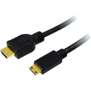 LogiLink HDMI-Kabel - 4K 1,5 m - Typ A/C - Schwarz LogiLink HDMI-Kabel - 4K 1,5 m - Typ A/C - Schwarz