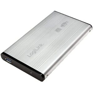 Boîtier externe HDD LogiLink - Supporte SATA 2.5" - USB 3.0 Argent - Publicité Boîtier externe HDD LogiLink - Supporte SATA 2.5" - USB 3.0 Argent - Publicité