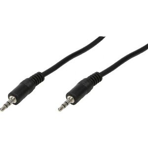 LogiLink 3,5mm - 3,5mm, 5m câble audio - Câble Audio LogiLink 3,5mm - 3,5mm, 5m câble audio - Câble Audio