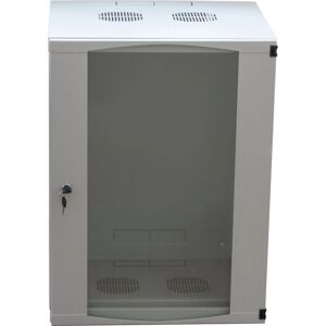 LogiLink W12F64G Armoire murale 12U Gris - Rack Cabinet - Publicité LogiLink W12F64G Armoire murale 12U Gris - Rack Cabinet - Publicité