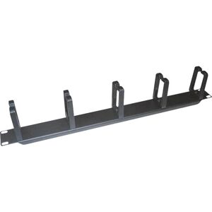 Panneau de gestion de câbles rack LogiLink - 1U, Noir, 19" - Accessoire Panneau de gestion de câbles rack LogiLink - 1U, Noir, 19" - Accessoire
