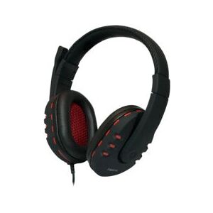 LogiLink Cască de Gaming - Roșie LogiLink Cască de Gaming - Roșie