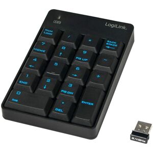 LogiLink ID0120 Wireless Numeric Keypad - Numeric Keypad for Laptop LogiLink ID0120 Wireless Numeric Keypad - Numeric Keypad for Laptop