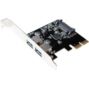 LogiLink USB 3.1 PCIe Interface Card - 2 Ports - 10 Gbps LogiLink USB 3.1 PCIe Interface Card - 2 Ports - 10 Gbps