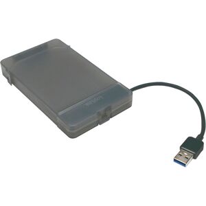 LogiLink AU0037 2.5" HDD/SSD Enclosure - Grey - Storage Drive LogiLink AU0037 2.5" HDD/SSD Enclosure - Grey - Storage Drive