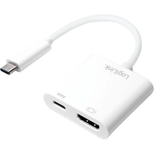 Adattatore USB-C a HDMI LogiLink - 4K 30Hz - Bianco Adattatore USB-C a HDMI LogiLink - 4K 30Hz - Bianco