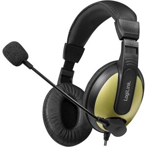 Logilink HS0011A - Auriculares Estéreo - Negro/Amarillo - Auriculares Logilink HS0011A - Auriculares Estéreo - Negro/Amarillo - Auriculares