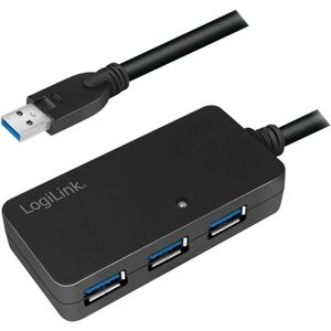 LogiLink UA0262 USB Hub 4 Ports Black LogiLink UA0262 USB Hub 4 Ports Black