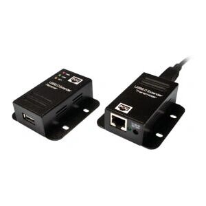 LogiLink UA0267 USB 2.0 Cat.5 Extender - 50m - Black - Cable Type: Gender Changer LogiLink UA0267 USB 2.0 Cat.5 Extender - 50m - Black - Cable Type: Gender Changer