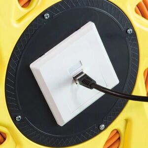 LogiLink Orange 90m Cat6a Networking Cable LogiLink Orange 90m Cat6a Networking Cable