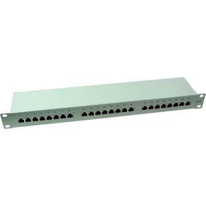 LogiLink NP0053 Steel 24-Port Category 6 Patch Panel - 19" Rack-Mount LogiLink NP0053 Steel 24-Port Category 6 Patch Panel - 19" Rack-Mount