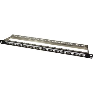 LogiLink NK4040 Patch Panel - 24 Ports, Shielded, 0.5U LogiLink NK4040 Patch Panel - 24 Ports, Shielded, 0.5U