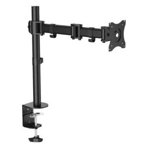 Support d'écran LogiLink noir 27 pouces - Bras de bureau réglable - Publicité Support d'écran LogiLink noir 27 pouces - Bras de bureau réglable - Publicité