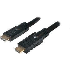 LogiLink HDMI-kabel - 15m - 4K UHD - Ethernet - Sort LogiLink HDMI-kabel - 15m - 4K UHD - Ethernet - Sort