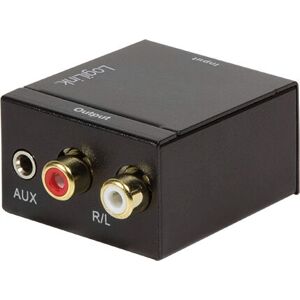 Convertisseur Audio LogiLink CA0101 - Numérique à Analogique - 24-bit 96KHz Convertisseur Audio LogiLink CA0101 - Numérique à Analogique - 24-bit 96KHz