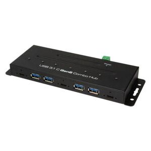 LogiLink USB Hub UA0319 - 7 Ports, USB 3.1 Gen 2, Black - USB Hub LogiLink USB Hub UA0319 - 7 Ports, USB 3.1 Gen 2, Black - USB Hub