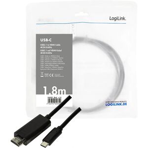 LogiLink UA0329 USB Graphics Adapter & HDMI Cable - Black LogiLink UA0329 USB Graphics Adapter & HDMI Cable - Black