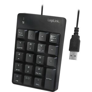 Teclado Numérico LogiLink ID0184 - Teclado Remoto Numérico Teclado Numérico LogiLink ID0184 - Teclado Remoto Numérico