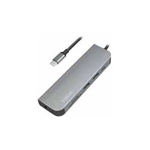LogiLink UA0343 Aluminium USB-C Docking Station - Laptopadapter LogiLink UA0343 Aluminium USB-C Docking Station - Laptopadapter