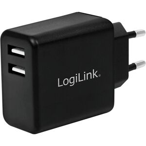 Cargador Universal LogiLink PA0210 - Compacto 5V/2.4A - Negro Cargador Universal LogiLink PA0210 - Compacto 5V/2.4A - Negro