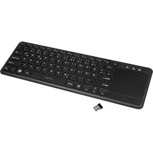 LogiLink ID0188 Kabellose Tastatur mit Touchpad - 10m Reichweite - Schwarz LogiLink ID0188 Kabellose Tastatur mit Touchpad - 10m Reichweite - Schwarz