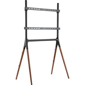 LogiLink Bp0078 TV standaard - TV-meubel, 124-177 cm, Zwart/Walnoot LogiLink Bp0078 TV standaard - TV-meubel, 124-177 cm, Zwart/Walnoot