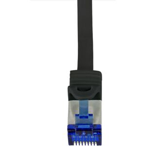 LogiLink C6A103S Network Cable - 15m, Cat6a S/FTP, Black LogiLink C6A103S Network Cable - 15m, Cat6a S/FTP, Black