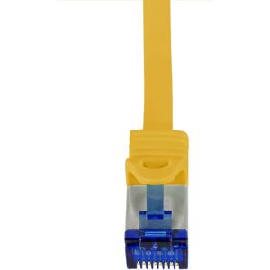 LogiLink C6A097S Yellow 10m Cat6a S/FTP Network Cable LogiLink C6A097S Yellow 10m Cat6a S/FTP Network Cable