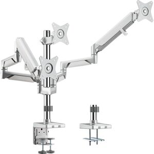 LogiLink BP0090 Monitor Standaard - Ondersteunt 3 schermen, Zilver LogiLink BP0090 Monitor Standaard - Ondersteunt 3 schermen, Zilver