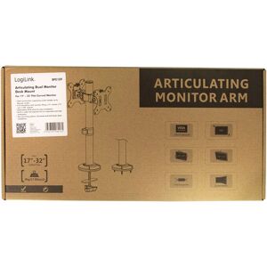 LogiLink Monitor Mount - Supports 17-32" Screens, Full Motion LogiLink Monitor Mount - Supports 17-32" Screens, Full Motion