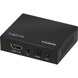 LogiLink HDMI ljuduttagare, 2/5.1CH 4K ARC HDR SPDIF LogiLink HDMI ljuduttagare, 2/5.1CH 4K ARC HDR SPDIF