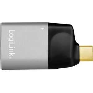LogiLink USB-C HDMI Adapter - 4K, Aluminum, Black/Grey LogiLink USB-C HDMI Adapter - 4K, Aluminum, Black/Grey