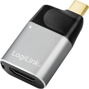 LogiLink USB-C HDMI Adapter - 4K, Aluminium, Schwarz/Grau LogiLink USB-C HDMI Adapter - 4K, Aluminium, Schwarz/Grau