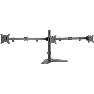 LogiLink Monitor Mount 3-screen, 17-27", with Smartphone Holder - Aluminium LogiLink Monitor Mount 3-screen, 17-27", with Smartphone Holder - Aluminium
