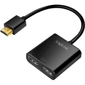 LogiLink 4K HDMI-Splitter - 1x2 Ports, 4K/60Hz Downscaler LogiLink 4K HDMI-Splitter - 1x2 Ports, 4K/60Hz Downscaler
