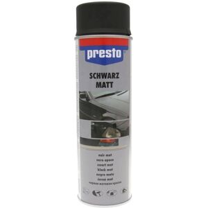 Presto RAL 9005 Noir Mat en aérosol - Peinture en spray - Publicité Presto RAL 9005 Noir Mat en aérosol - Peinture en spray - Publicité
