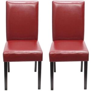 Mendler Littau Ecopelle Ensemble de 2 Chaises Mendler Littau Ecopelle Ensemble de 2 Chaises