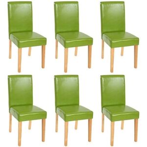 Ensemble de 6 chaises Mendler - Vert Ensemble de 6 chaises Mendler - Vert
