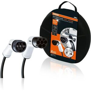 Osram Latauskaapeli sähköautolle - 5 m, Tyyppi 2, 32A - IP65 Osram Latauskaapeli sähköautolle - 5 m, Tyyppi 2, 32A - IP65