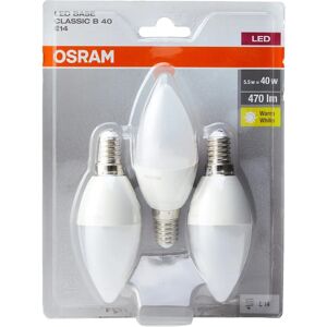 OSRAM Classic B LED Candle Lamp - Warm White - Not Dimmable OSRAM Classic B LED Candle Lamp - Warm White - Not Dimmable
