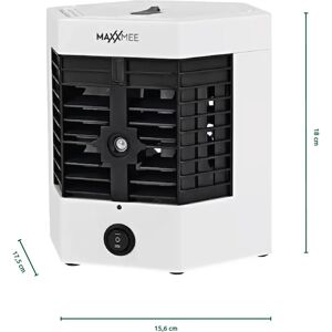 MAXXMEE 2in1 Luftkühler - Weiß/Schwarz - Luftkühler mit Befeuchtungsfunktion MAXXMEE 2in1 Luftkühler - Weiß/Schwarz - Luftkühler mit Befeuchtungsfunktion