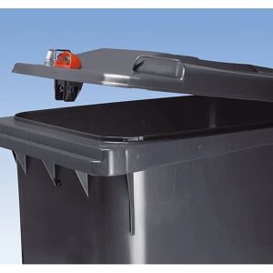 Contenedor de Basura Kaiserkraft - 120L, Con Cerradura, Resistente a UV, Duradero Contenedor de Basura Kaiserkraft - 120L, Con Cerradura, Resistente a UV, Duradero