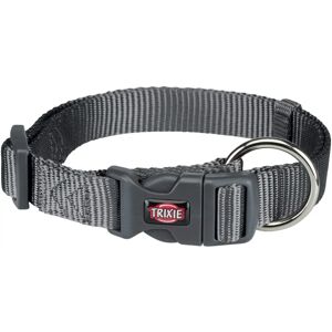 Trixie Hundehalsband Graphit - L-XL - Widerstandsfähig & Verstellbar Trixie Hundehalsband Graphit - L-XL - Widerstandsfähig & Verstellbar